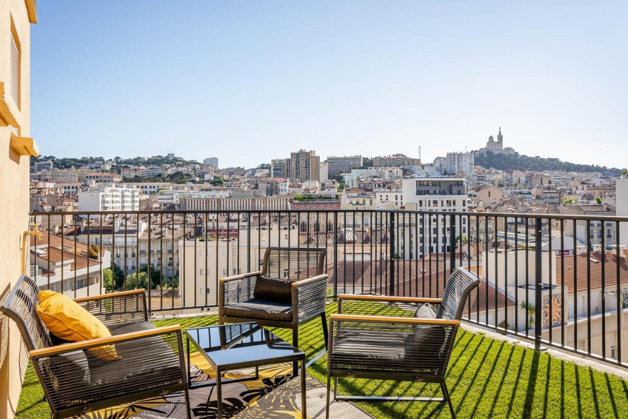 Апартаменты Marseille: Superbe Vue Sur Notre-Dame De La Garde Экстерьер фото