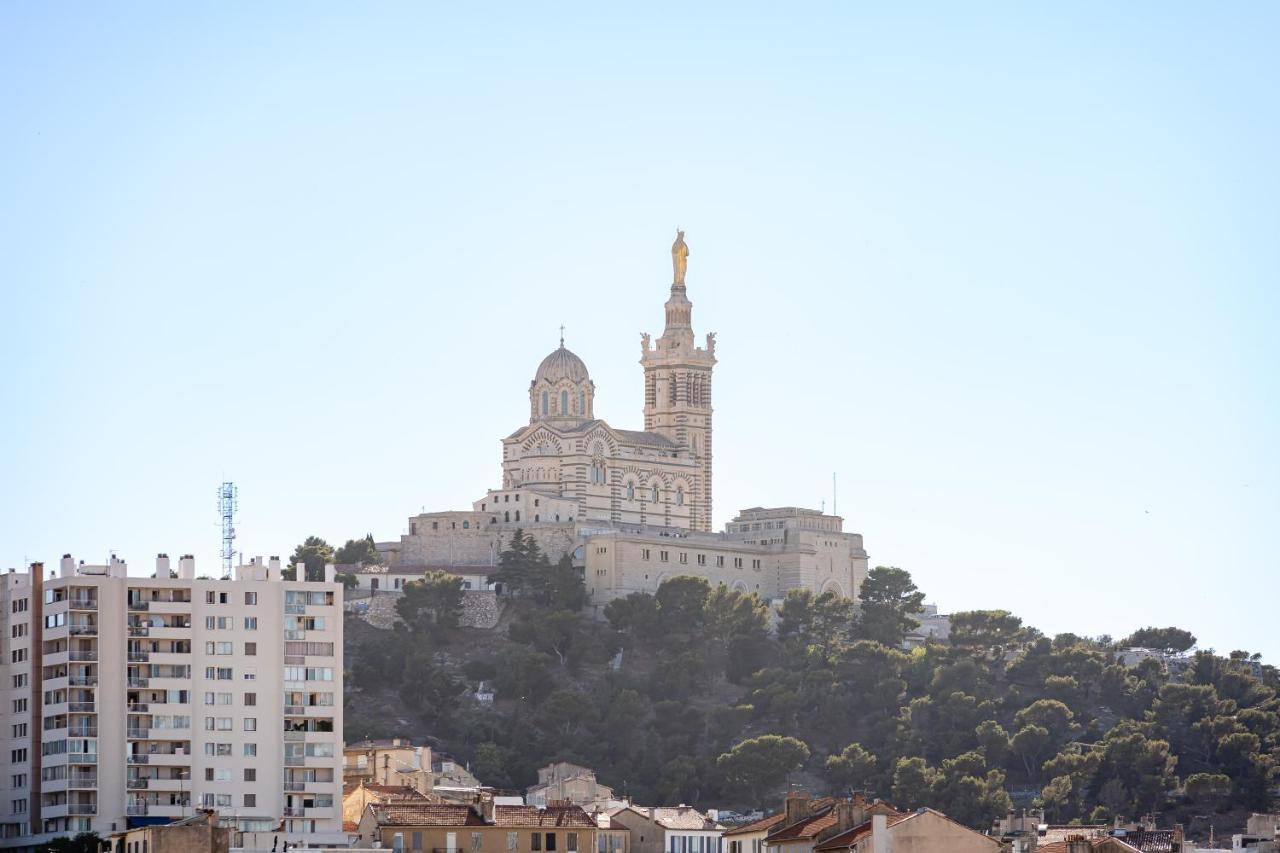 Апартаменты Marseille: Superbe Vue Sur Notre-Dame De La Garde Экстерьер фото