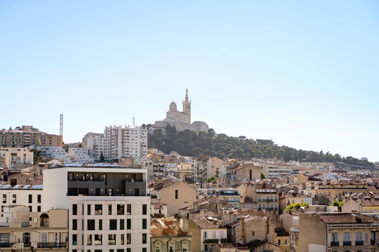Апартаменты Marseille: Superbe Vue Sur Notre-Dame De La Garde Экстерьер фото